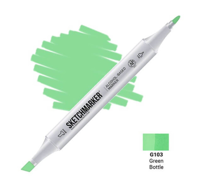 Маркер SketchMarker G103 Зелена пляшка SM-G103