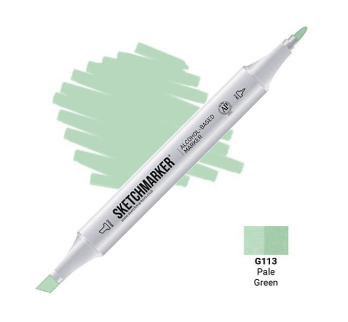 Маркер Sketchmarker G113 Pale Green (Блідо зелений) SM-G113