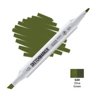 Маркер Sketchmarker G30 Olive Green (Оливковий зелений) SM-G30