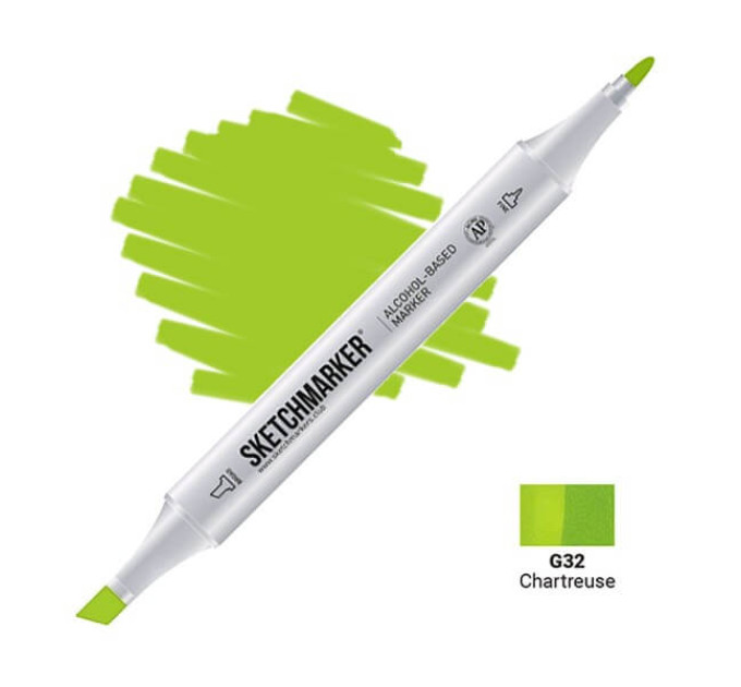 Маркер Sketchmarker G32 Chartreuse (Зеленувато-жовтий) SM-G32