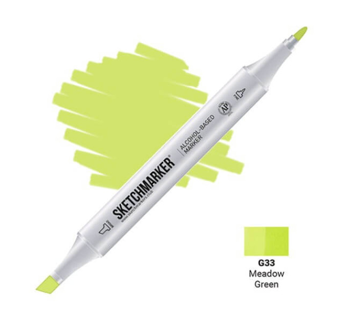 Маркер SketchMarker G33 Зелений луг SM-G33
