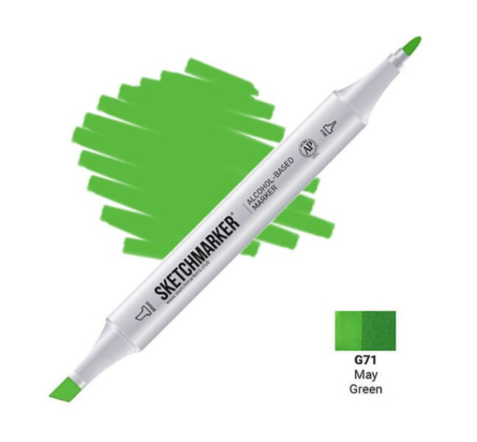Маркер SketchMarker G71 Травневий зелений SM-G71