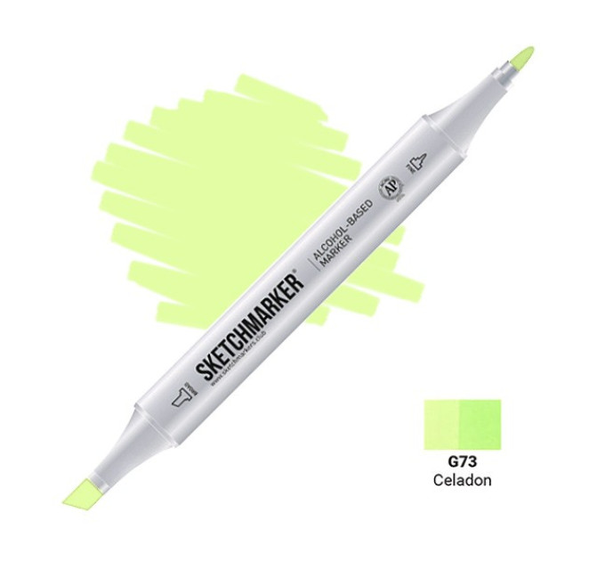 Маркер Sketchmarker G73 Celadon (Світлий сіро-зелений) SM-G73
