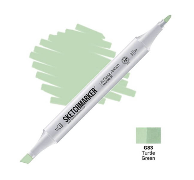 Маркер Sketchmarker G83 Turtle Green (Зелена черепаха) SM-G83