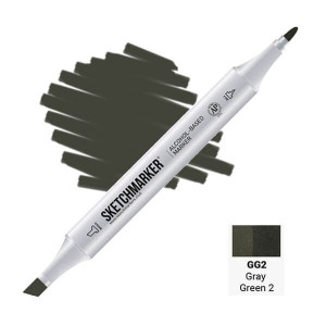 Маркер Sketchmarker GG2 Gray Green 2 (Сіро-зелений 2) SM-GG2