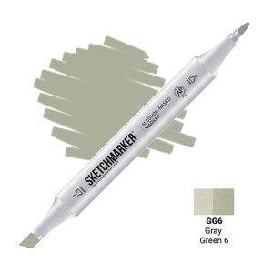 Маркер Sketchmarker GG6 Gray Green 6 (Сіро-зелений 6) SM-GG6