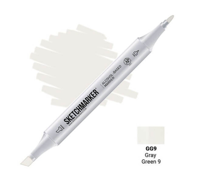 Маркер Sketchmarker GG9 Gray Green 9 (Сіро-зелений 9) SM-GG9