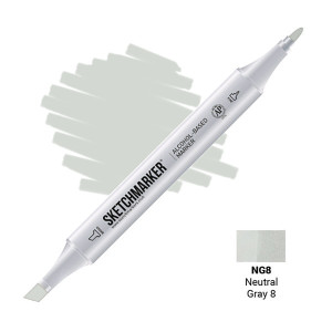 Маркер Sketchmarker NG8 Neutral Gray 8 (Нейтральний сірий 8) SM-NG8
