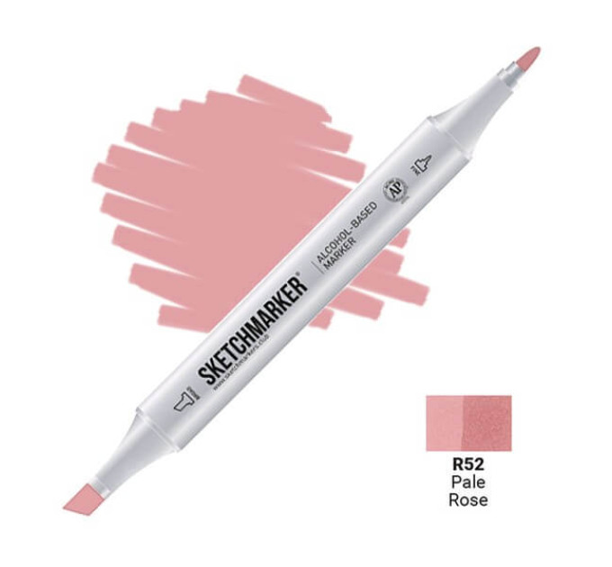 Маркер Sketchmarker R52 Pale Rose (Блідо рожевий) SM-R52