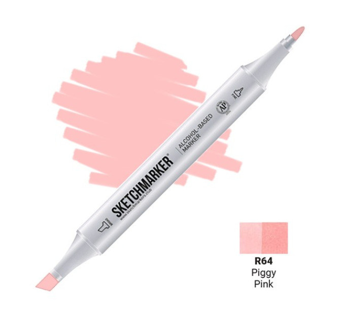 Маркер Sketchmarker R64 Piggy Pink (Поросячий рожевий) SM-R64