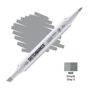 Маркер Sketchmarker SG5 Simple Gray 5 (Простий сірий 5) SM-SG5