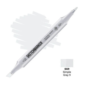Маркер Sketchmarker SG9 Simple Gray 9 (Простий сірий 9) SM-SG9