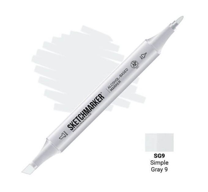 Маркер Sketchmarker SG9 Simple Gray 9 (Простий сірий 9) SM-SG9
