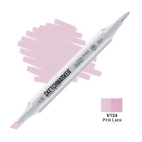 Маркер Sketchmarker V124 Pink Lace (Рожеві мережива) SM-V124