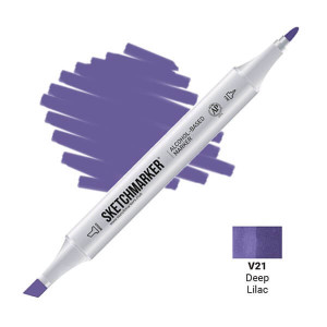 Маркер Sketchmarker V21 Deep Lilac (Глибокий бузковий) SM-V21