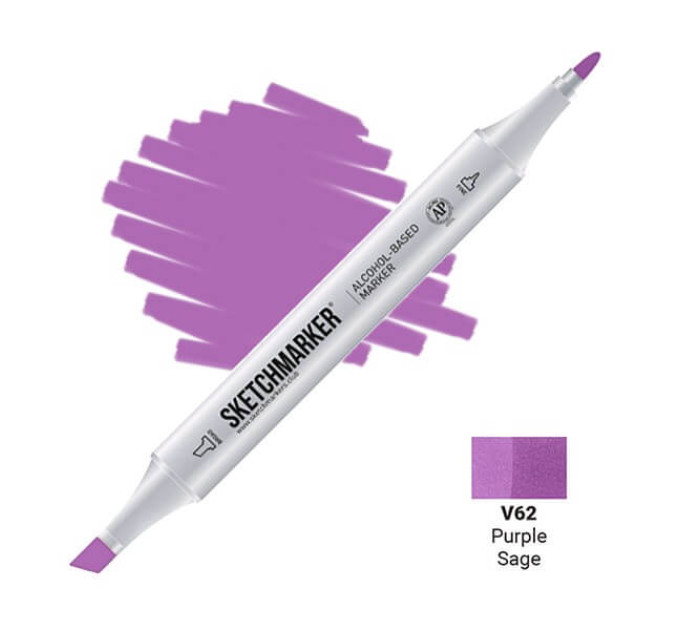 Маркер Sketchmarker V62 Purple sage (Бордова шавлія) SM-V62