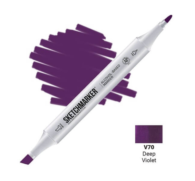 Маркер Sketchmarker V70 Deep Violet (Глибокий фіолетовий) SM-V70