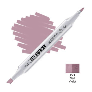 Маркер Sketchmarker V91 Sad Violet (Тусклий фіолетовий) SM-V91