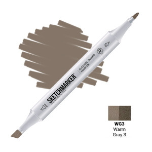 Маркер Sketchmarker WG3 Warm Gray 3 (Теплий сірий 3) SM-WG3