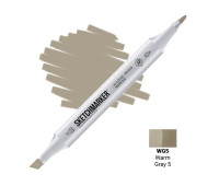 Маркер Sketchmarker WG5 Warm Gray 5 (Теплий сірий 5) SM-WG5