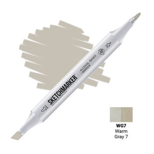Маркер Sketchmarker WG7 Warm Gray 7 (Теплий сірий 7) SM-WG7