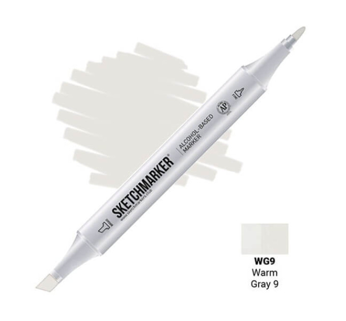 Маркер Sketchmarker WG9 Warm Gray 9 (Теплий сірий 9) SM-WG9