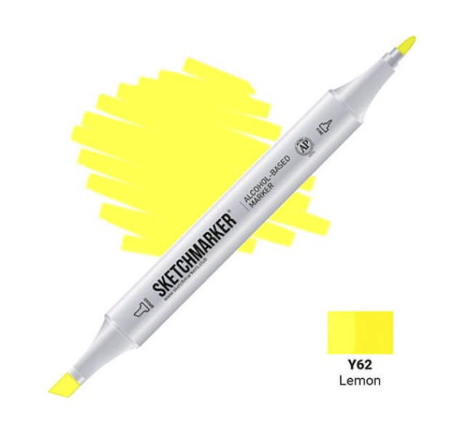 Маркер Sketchmarker Y62 Lemon (Лимон) SM-Y62