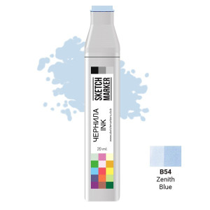 Чернила для маркеров SKETCHMARKER B54 заправка 20 мл Zenith Blue (Зенит синий)