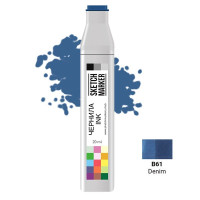 Чернила для маркеров SKETCHMARKER B61 заправка 20 мл Джинсовий