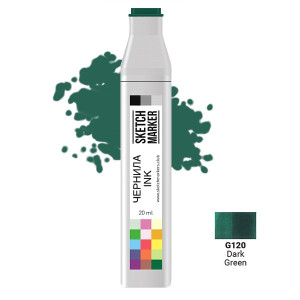 Чернила для маркеров SKETCHMARKER G120 Темный зеленый 20 мл