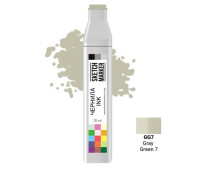 Чорнило для маркерів SKETCHMARKER GG7 заправка 20 мл Gray Green 7 (Сіро-зелений 7)