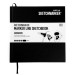 Скетчбук SketchMarker Marker & Graphic 163х163 мм 48 л 180 г, твердый переплет Черный, MGLHSQ / BLACK