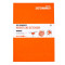 Скетчбук SketchMarker В5 44 л 160 г, твердый переплет, Оранжевый, MLHM / ORAN