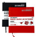 Скетчбук SketchMarker Marker & Graphic 163х163 мм 48 л 180 г, твердый переплет Блид.черв MGLHSQ / LRED
