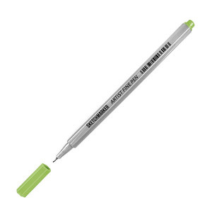 Лайнер SketchMarker ARTIST Fine Pen 0,4 мм, яблучний, AFP-APL
