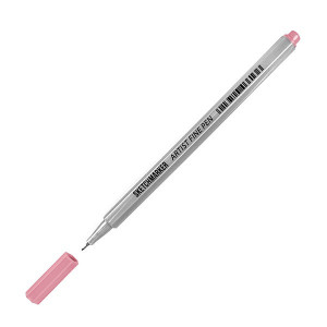 Лайнер SketchMarker ARTIST Fine Pen 0,4 мм, рум'янець, AFP-BLSH
