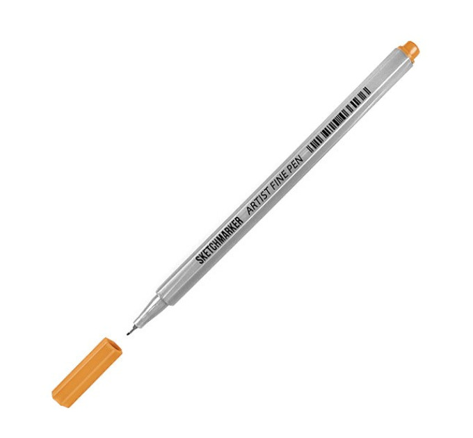 Лайнер SketchMarker ARTIST Fine Pen 0,4 мм, флуоресцентний оранжевий, AFP-FLOR