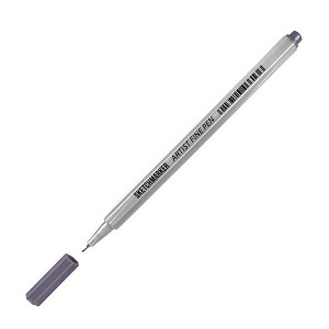 Лайнер SketchMarker ARTIST Fine Pen 0,4 мм, графит, AFP-GRPH