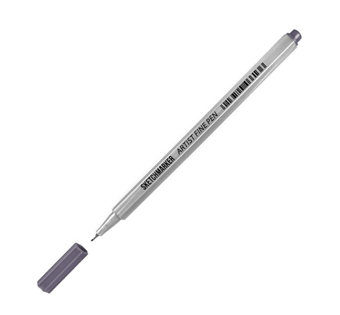 Лайнер SketchMarker ARTIST Fine Pen 0,4мм, графіт, AFP-GRPH