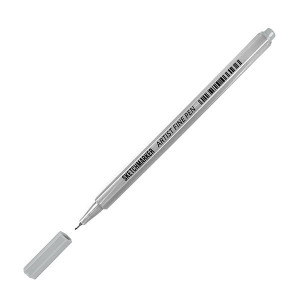 Лайнер SketchMarker ARTIST Fine Pen 0,4 мм ярко-серого, AFP-LGR