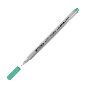Лайнер SketchMarker ARTIST Fine Pen 0,4 мм, пишна зелень, AFP-LUSH