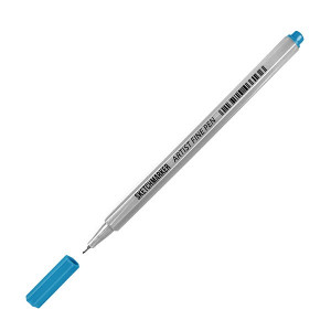 Лайнер SketchMarker ARTIST Fine Pen 0,4мм, небесний, AFP-SKY
