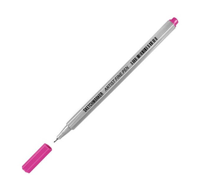 Лайнер SketchMarker ARTIST Fine Pen 0,4 мм, яскравий рожевий, AFP-VPIN