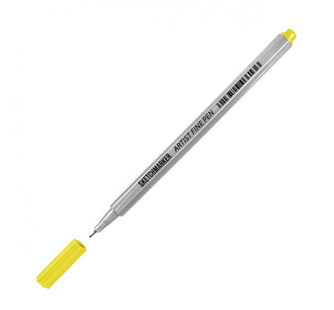 Лайнер SketchMarker ARTIST Fine Pen 0,4мм, жовтий, AFP-YEL