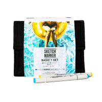 Маркери Sketchmarker у наборі Basic 1 set 36 - Базові відтінки сет 1-36 маркерів + сумка органайзер - арт-36bas1