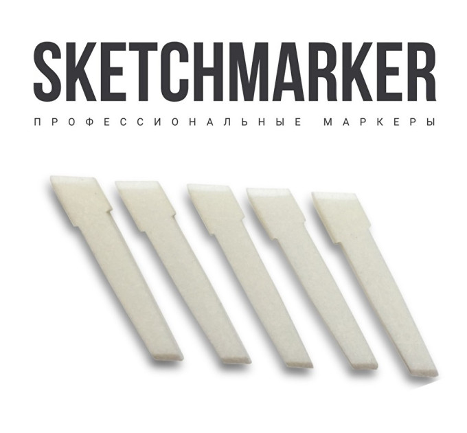 Перо Sketchmarker запасной наконечник, широкий 10 шт SPBROAD