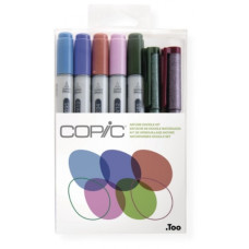 Набір спиртових маркерів з лайнерами Copic Ciao Set Doodle Kit Nature, Колір природи 5+2 шт