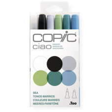 Маркери Copic Ciao Set Sea 6 шт 22075669