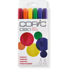 Набір спиртових маркерів Copic Ciao Set Primary, Основні кольори 6 шт