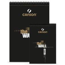 Альбом (блок) паперу для маркерів Canson The Wall, A4 21х29,7 см, 200 г/м2, 30 аркушів